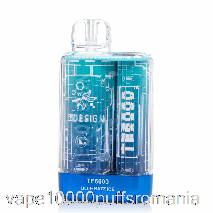 Vape Romania Eb Te6000 De Unica Folosinta Blue Razz Ice